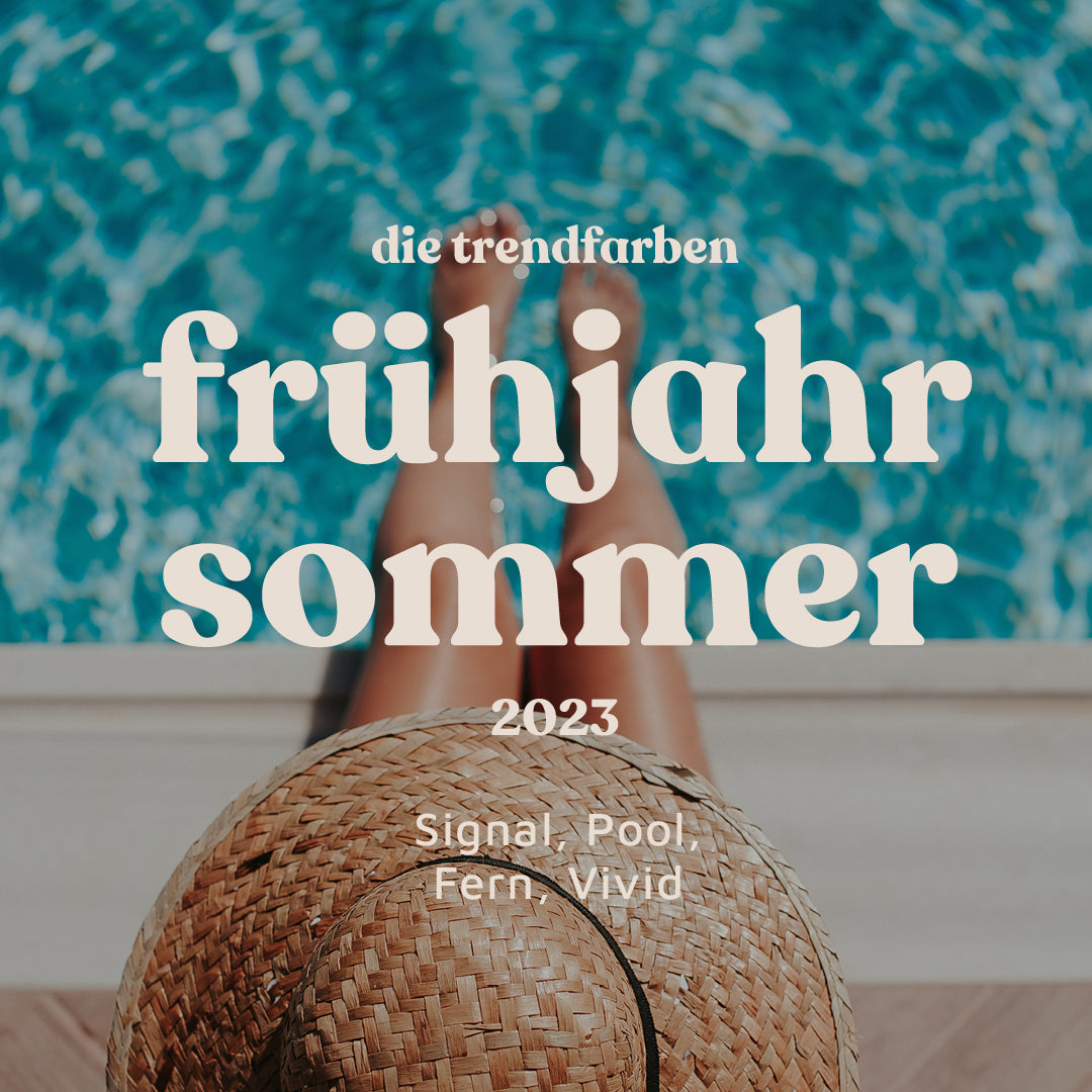 Pool Trendfarben Frühjahr Sommer 2023