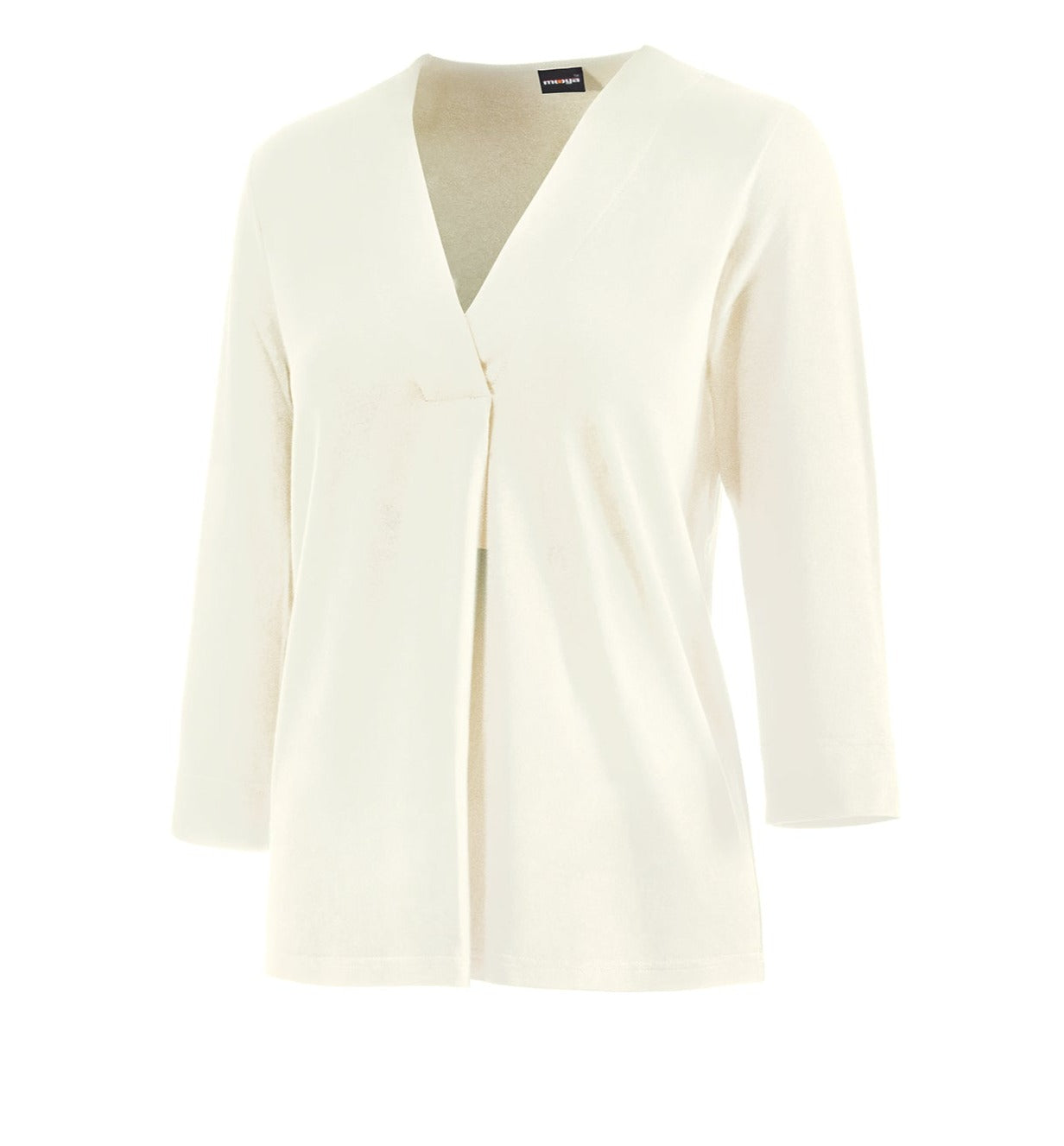 damen shirt livia 3/4 arm ecrue