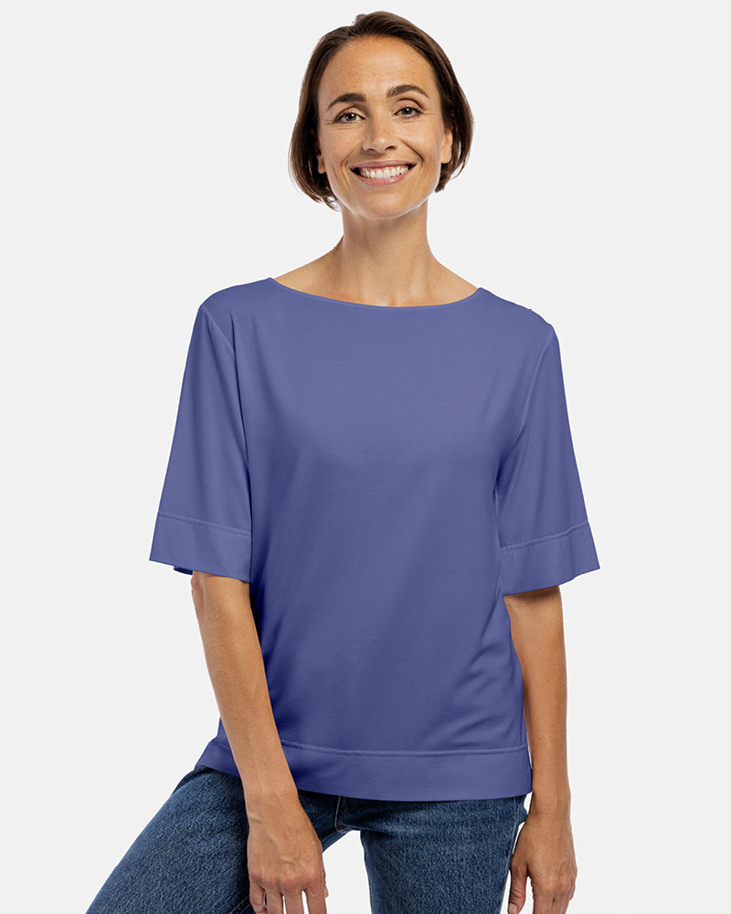 kurzarmshirt antonia farbe dive lila