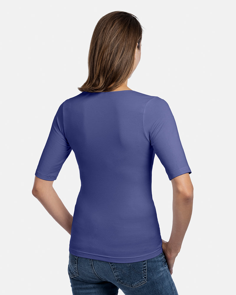 halbarmshirt beatriz farbe dive lila