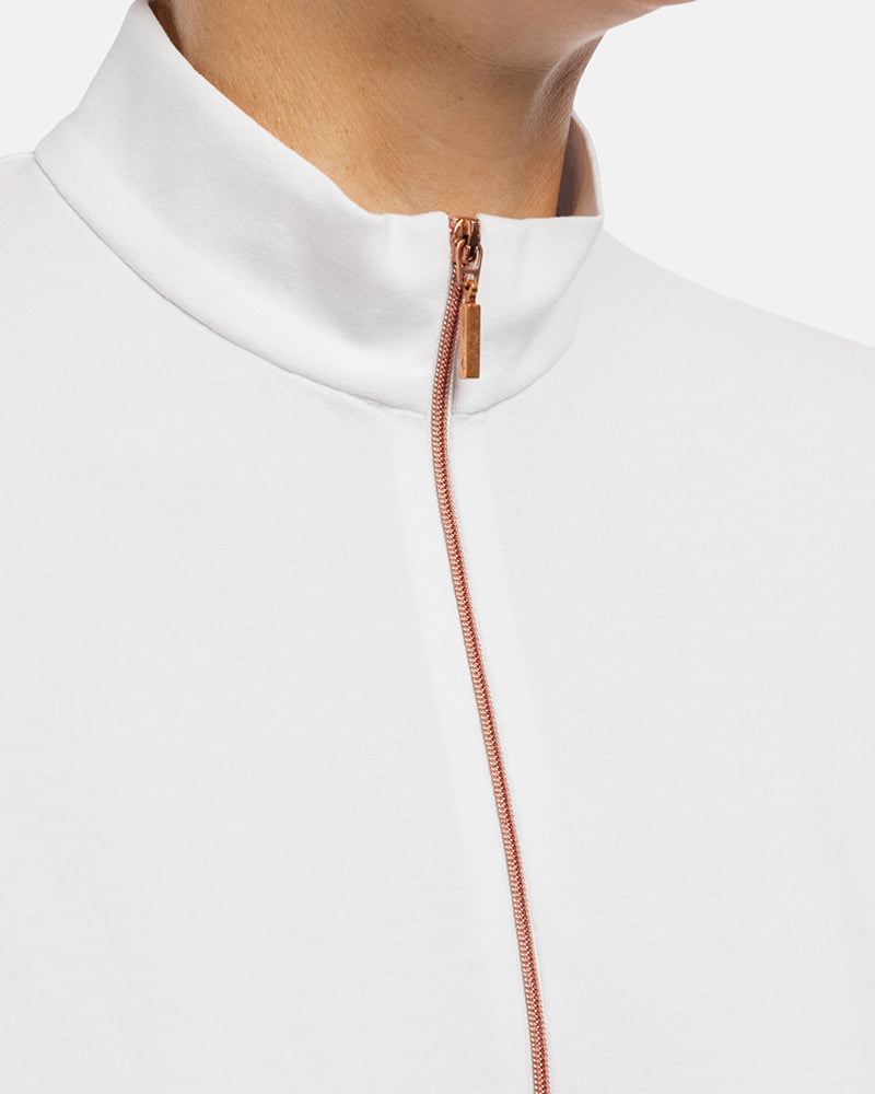 damen shirt dana 3/4 Arm Reißverschluss