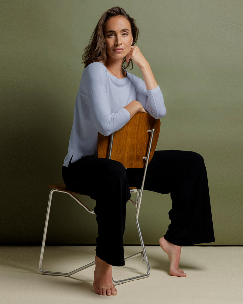 MARIKA 3/4-Arm Boxy Shirt
