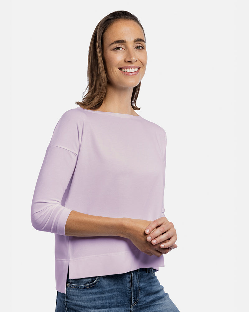MARIKA 3/4-Arm Boxy Shirt