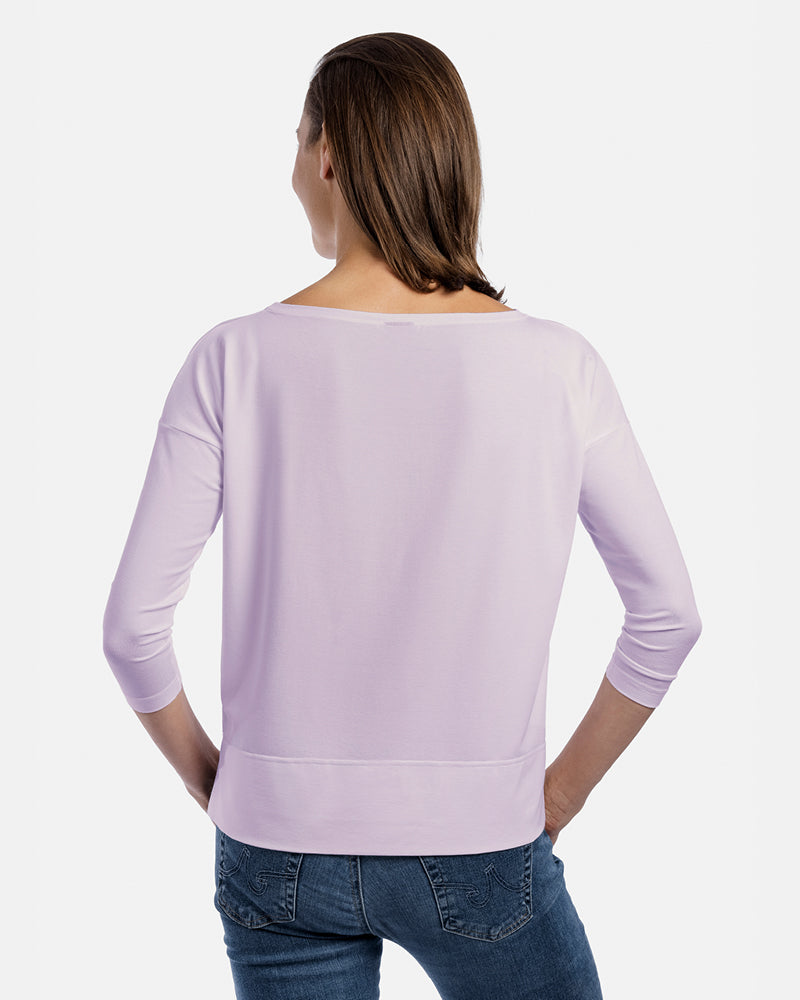 MARIKA 3/4-Arm Boxy Shirt