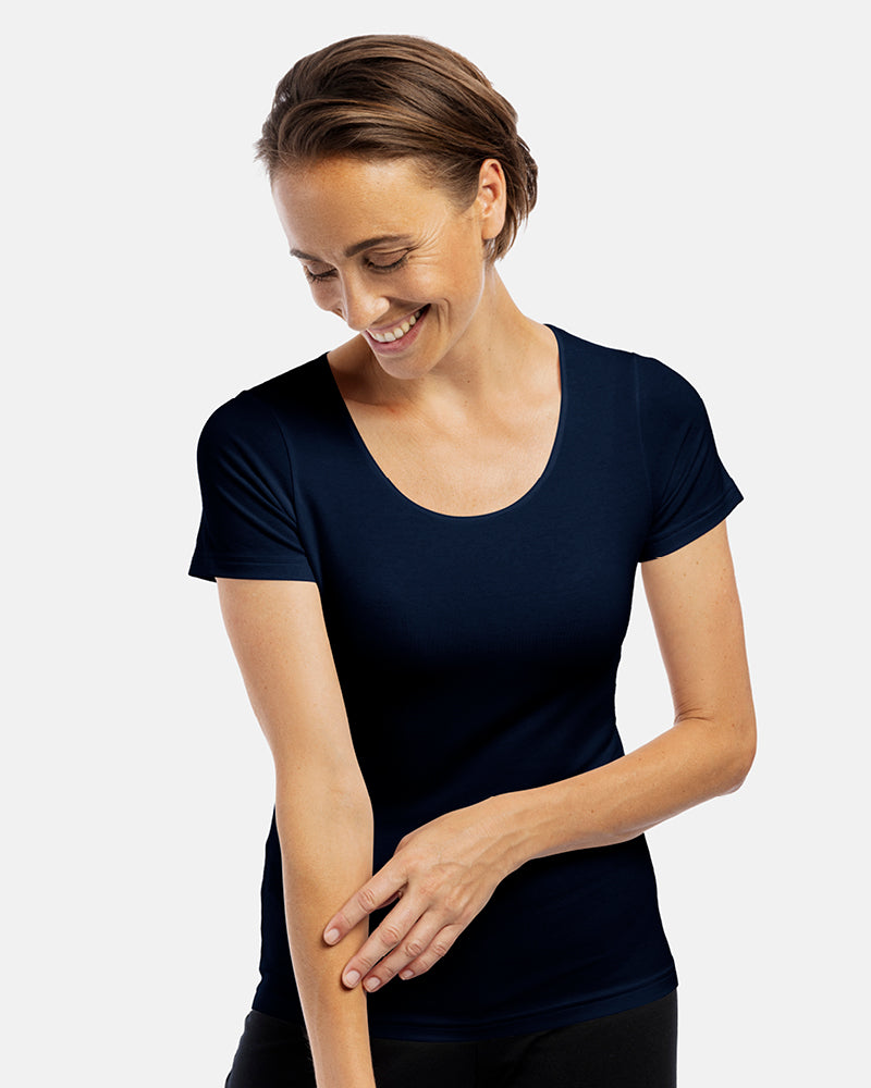 tshirt kurzarm elisa marine