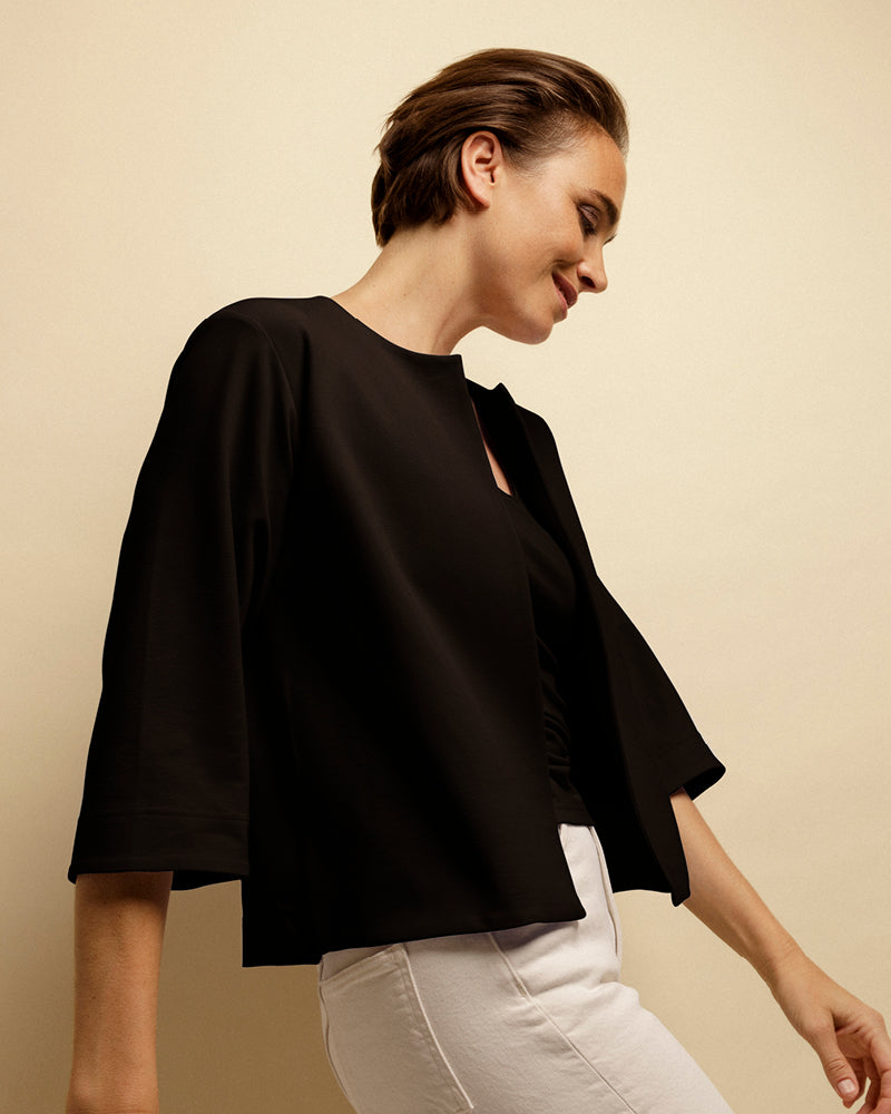 kurzjacke damen mocca dunkelbraun