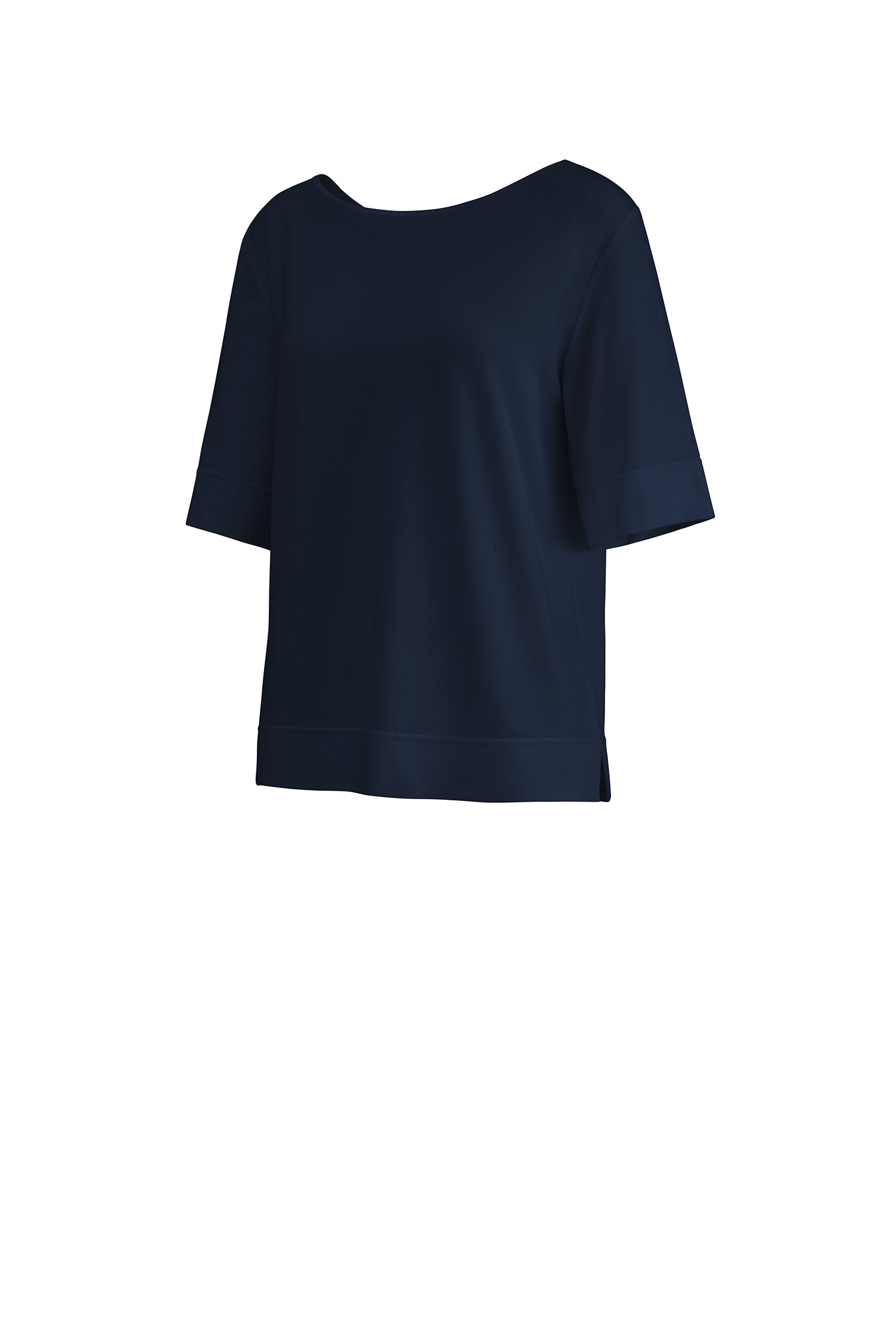 damenshirt antonia marine bootausschnitt