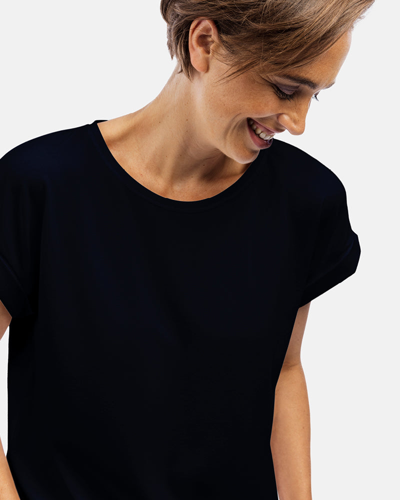 Damen Shirt Stella, Farbe Marine