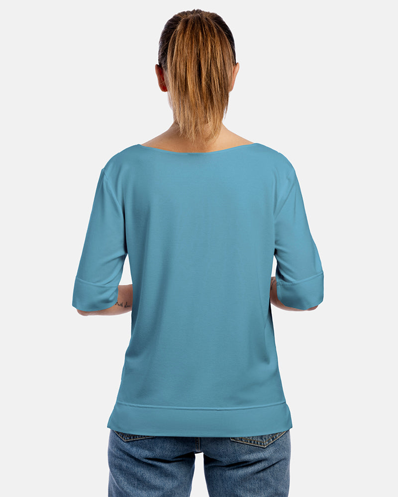 damenshirt antonia bootausschnitt rücken pool