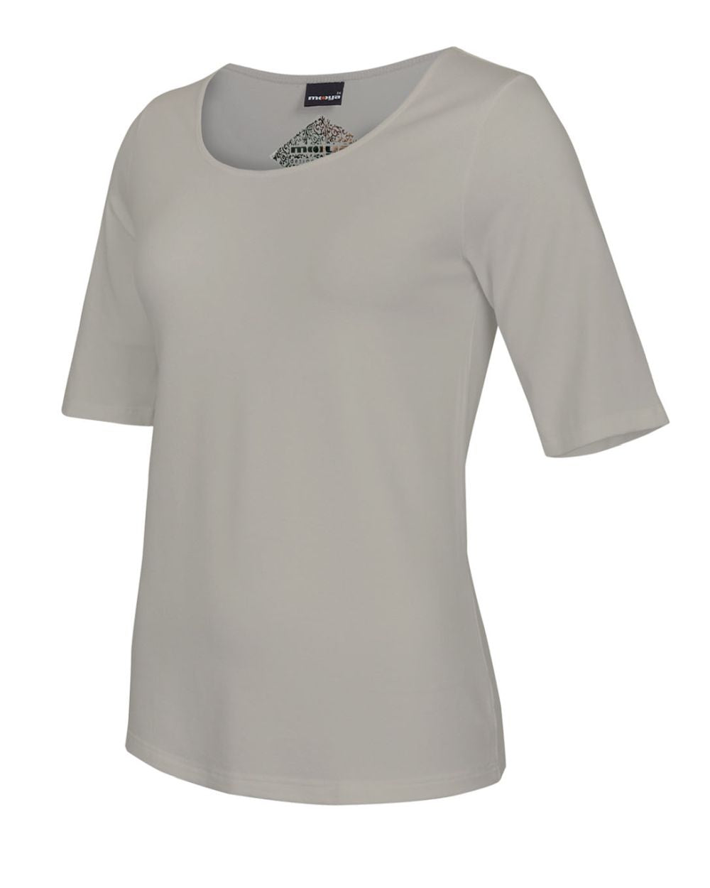 Damen-Viskose-Shirt Beatriz, 1/2-Arm, Farbe Grey