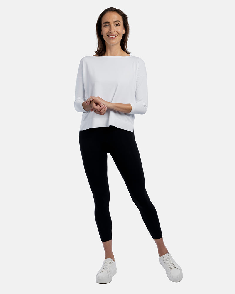 Damen 7/8-Legging Frieda, Farbe Black