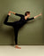 Yoga-Pose, Damen 7/8-Legging Frieda, Farbe Black