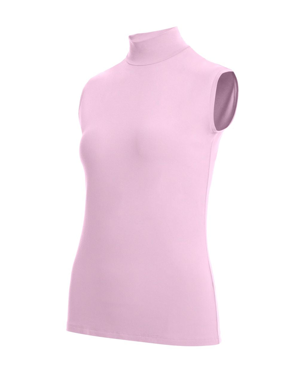 Damen-Stehkragen-Top Rubina, Farbe Dark Rose