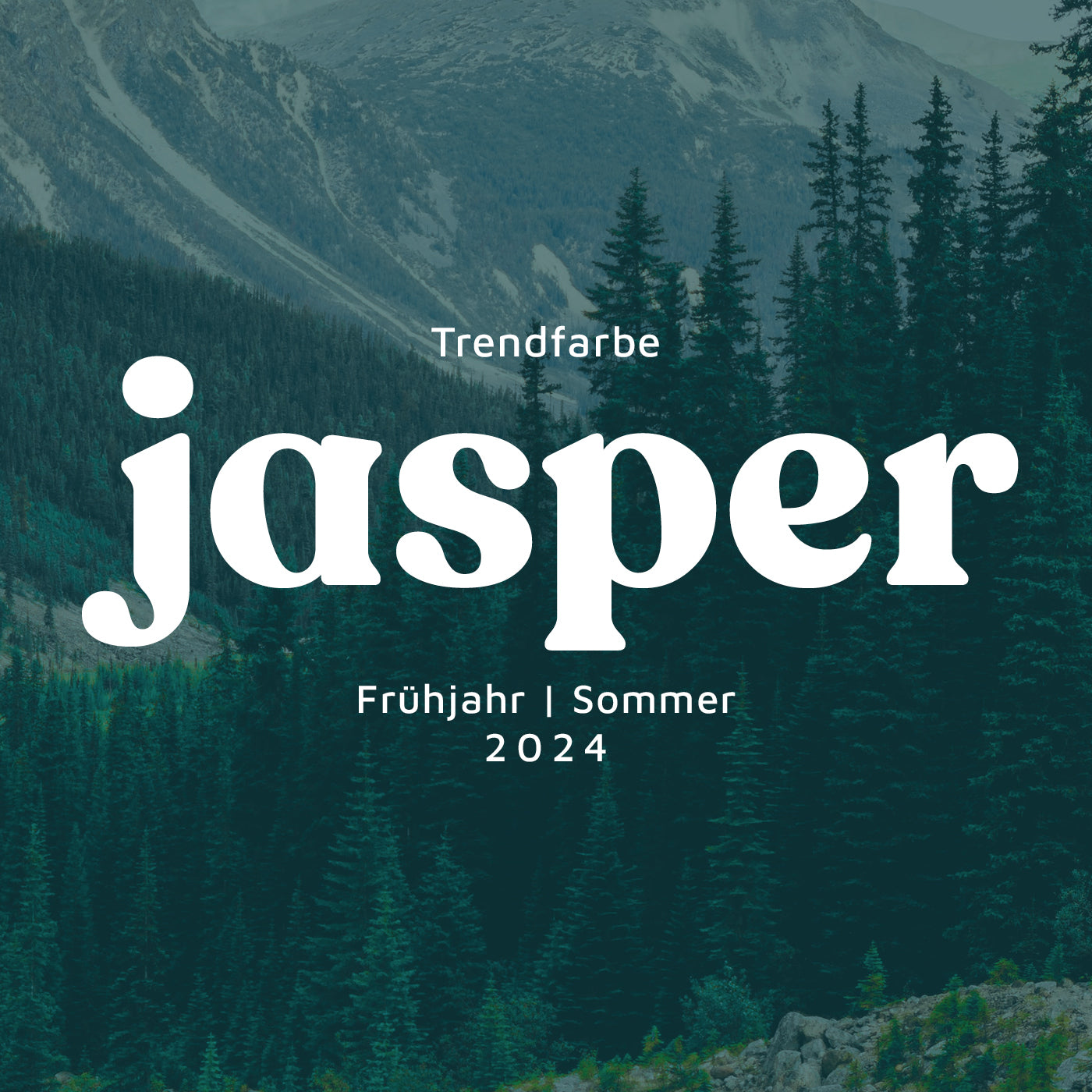 Die natürliche Schönheit der Trendfarbe Jasper Grün 🌲