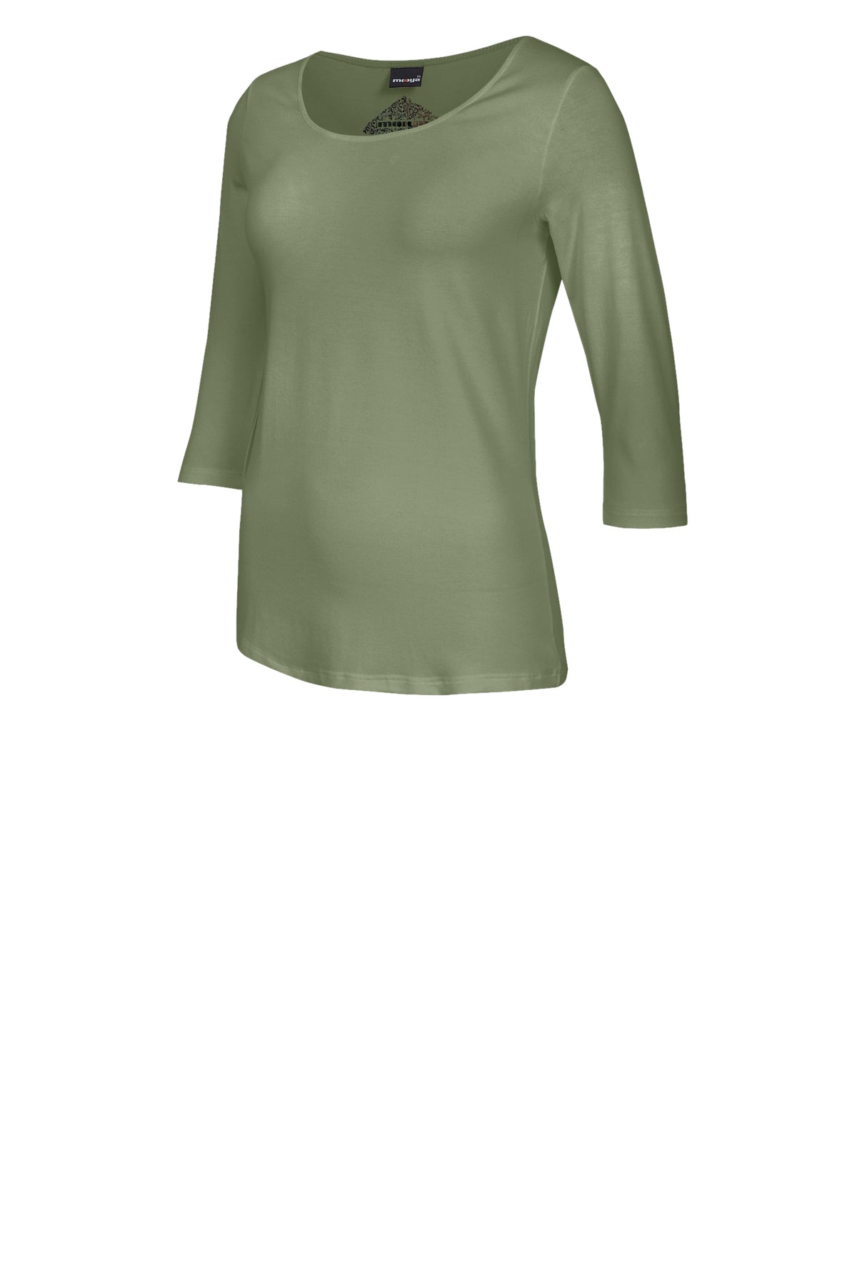 damenshirt rundhals palacegreen
