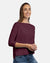 MARIKA 3/4-Arm Boxy Shirt Trendfarben