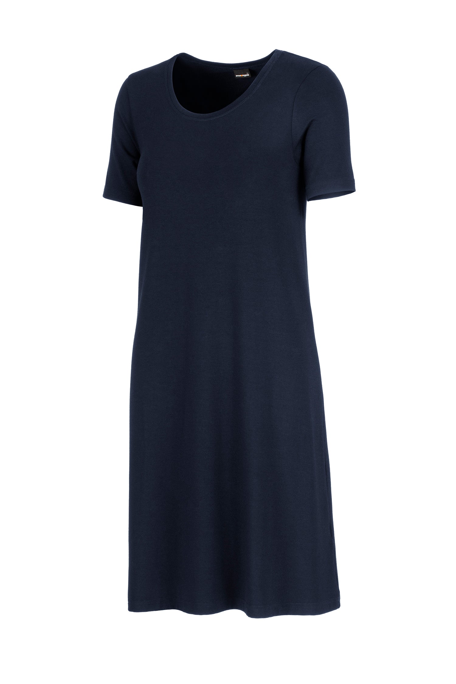 LILJANA Rundhals Kurzarm-Shirtkleid